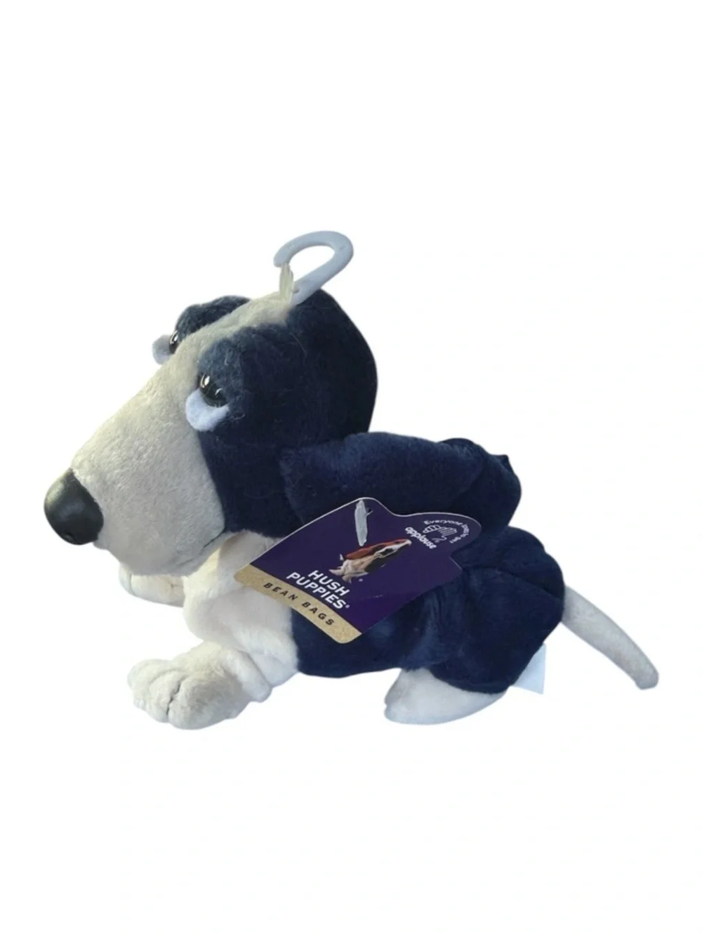 Vintage Hush Puppies Basset Hound Blazer Blue Applause Plush Beanbag NWT